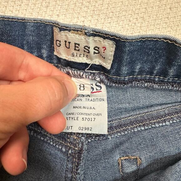 Vintage Guess denim skirt size 8 - Picture 4 of 6